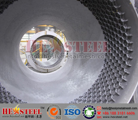 China 310S Hexmesh for  Refractory Lining | specification 2.0x19x50mm,  size 960x2000mm supplier