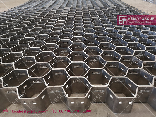 China 310S Hex-mesh Refractory Armouring | 2&quot; depth | 2&quot; hexagonal hole | Offset clench bonding - Hesly China Factory supplier