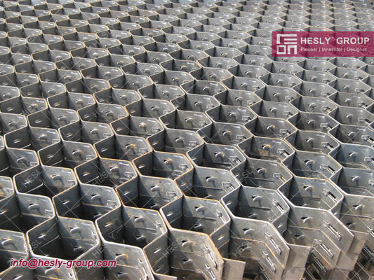 China stainless steel hex mesh, 304 hex metal, 2&quot; opening flexmetal, 1&quot;depth  flexible metal supplier