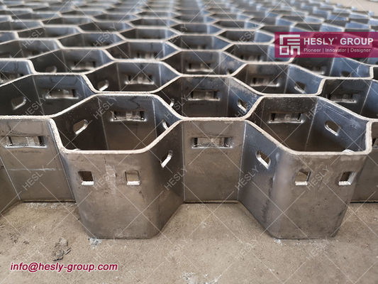 China 310S hex steel grid with 60mm standard thickness | standard size 1000x1000mm | supplier