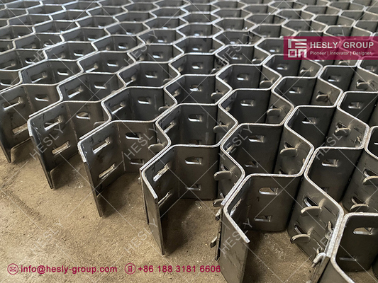 China 321 stainless steel hexmetal | Double Clench Bonding | 14gaX2&quot;X2&quot; | HESLY Brand | China Factory Sales supplier