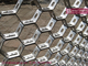 Din 1.4301 alloy hexogal mesh | China hexsteel supplier | 14G thk, depth 3/4” (19mm), 48mm opening supplier