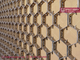AISI304 Hexmesh refractory lining | 36&quot; X 120&quot; sheet |  50mm depth | 2.0mm thickness | 50mm hexagonal hole supplier