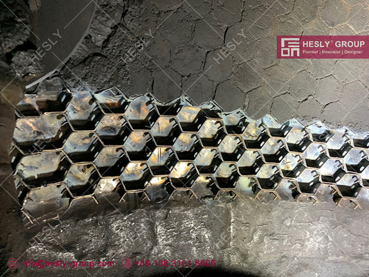 China Inconel 800 hex metal, DIN1.4876 hex grid | thickness 2.0mm, height 19mm, opening 48mm supplier