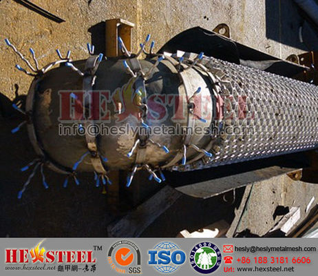 China 310S stainless steel Hexmesh Refractory Lining supplier