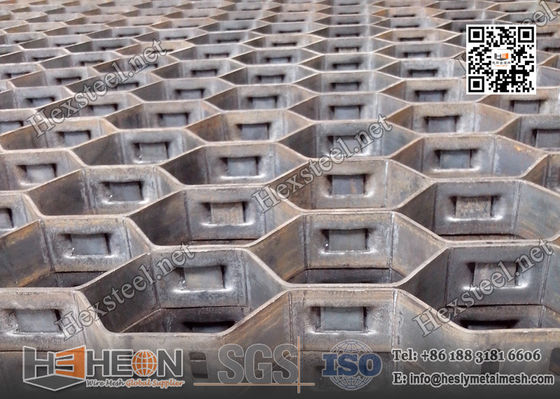 China 3/4&quot; depth 14gauge Low Carbon Mild Steel Hexmetal with 1-7/8&quot; hexagonal hole supplier