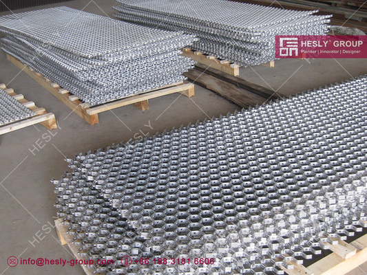 China AISI321 Stainless Steel Hex metal refractory lining | 20mm Depth X 2.0mm Thickness | China Hexmetal Supplier supplier