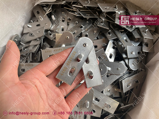 China Stainless Steel 410S Refractory Anchors | Plate Punched Anchor | Corner Anchor | Custom Made | HESLY China Factory Sales supplier