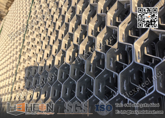 China AISI410S tortoise shell mesh with lances | 3'X10' | hexsteel refractory lining supplier