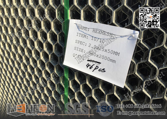 China AISI321 Hex Metal Refractory Lining 14gauge thk X 3/4&quot; height | China Hex Metal Supplier supplier