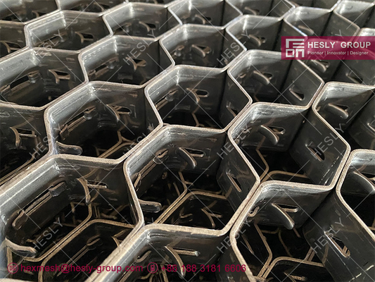 China 253MA Hex Metal Armouring Anti-corrosive Linings | 25mm strips | 1.8mm thick |  | HESLY CHINA Factory supplier