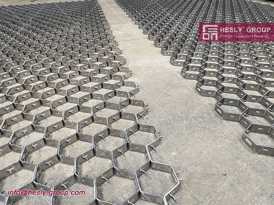 China 410S Hexsteel Mesh for Refractory Lining | 1.5x15x50mm | 1000mmx2000mm supplier
