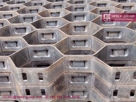 China Carbon Steel Hexmesh | 1.5X19X45mm | 960X1000mm | Hesly China Factory supplier