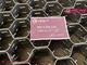 Double Clench Hex Mesh for refractory lining | 2&quot; depth | 1-7/8&quot; hexagonal hole | 36&quot;X120&quot; sheet supplier