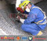 3/4” height |Hexmesh for refractory linings in furnaces, reactors, cyclones | 36”wide , 120” Long | supplier