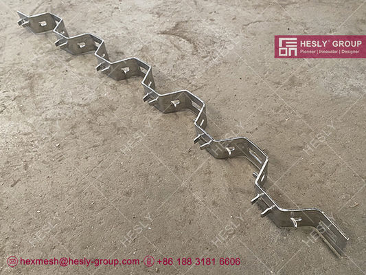 AISI310S 25X2.0mm X 50mm Hexagonal Hole Stainless Steel Hexmesh | China Factory Exporter supplier