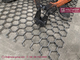 Hex-mesh Grating | stainless steel 309 | 19X1.5mm strips | 50mm hexagonal hole -HESLY group supplier