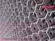 Stainless Steel 309 Hex-mesh Grating | 1&quot;X14ga strips | 2&quot; hex holes | Hesly China Plant sales supplier