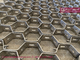 1.4833 Hex Metal  Armoring refractory linings in furnaces | SS309sBar strips 2.0X45mm | 48mm hexmetal mesh | 1000X2000mm supplier