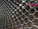 Stainless Steel 304 Hex Mesh Cyclones Lining, 2&quot; depth, 2.0mm thickness, 1X2m, HESLY factory supplier supplier