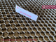 AISI309 Hex-Mesh Lining Ducts | 45mm thickness | 14ga strips | 50mm hexagonal hole | HESLY China Factory supplier