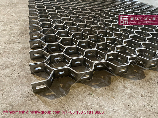 SS410S Hexagonal Mesh for refractory lining | 25mm deep | 3mm thickness | 3'X8' sheet | Chinese Factory sales supplier