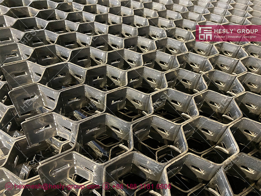 SS410S Hexagonal Mesh for refractory lining | 25mm deep | 3mm thickness | 3'X8' sheet | Chinese Factory sales supplier