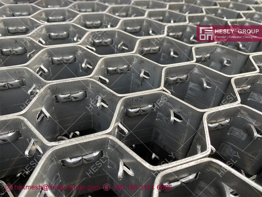 410S Hex steel mesh | 30mm depth | 2inch hexgonal hole | lances type | 3ft by 6ft sheet | Hesly China factory sales supplier