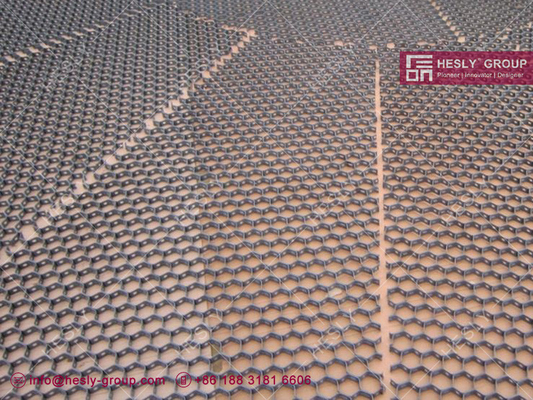 Mild Steel Hexmetal for Tanks Stacks Lining | 25mm Depth | 2.0mm thickness strip | 3'X8' sheet - HESLY China Factory supplier