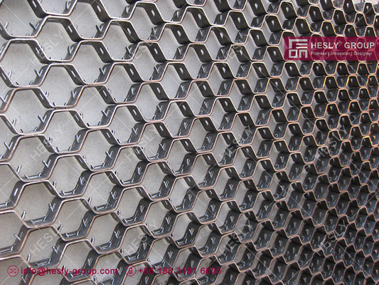 Mild Steel Hexmetal for Tanks Stacks Lining | 25mm Depth | 2.0mm thickness strip | 3'X8' sheet - HESLY China Factory supplier