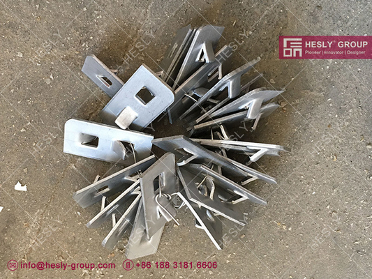 310S Stainless steel Plate Punched Anchors, 3.0mm thickness, Y shape anchors, Refractory Lining, HESLY China Factory supplier