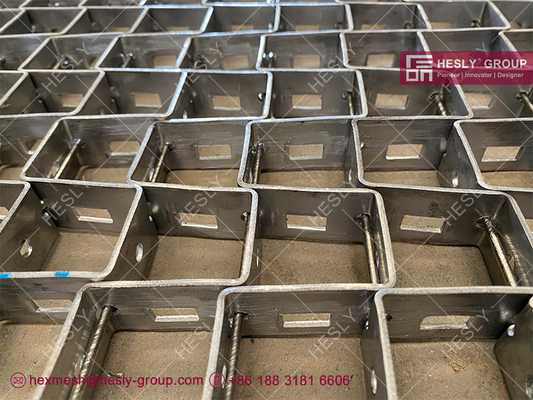Flex Mesh for Cyclones of the FCC units in Oil refinery | 2.0X25mm | 37mm hole | 1mX1m | Hesly Metal Mesh China supplier