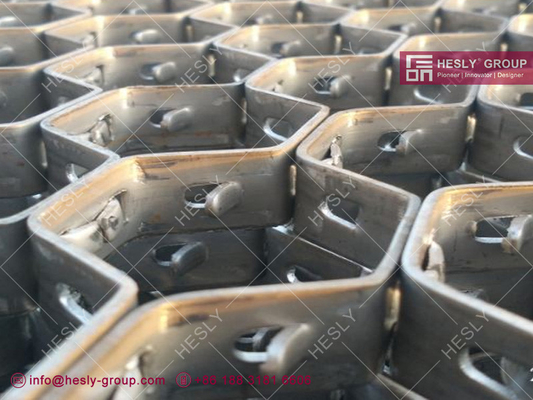 316 grade stainless steel Hex Metal | 19mm×1.5mm strips | bonding hole type | 2&quot; hexagonal hole | 3'X6' | China supplier