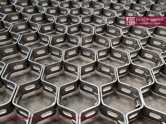 316 grade stainless steel Hex Metal | 19mm×1.5mm strips | bonding hole type | 2&quot; hexagonal hole | 3'X6' | China supplier