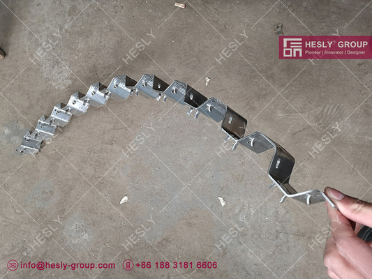 Hex-Mesh Refractory Lining Stainless Steel 410S 1" depth, 12gauge thickness | China Exporter supplier