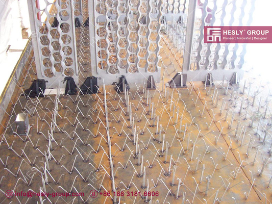 Bull Horn Anchors, Armour-Anchors Refractory,Weld Refractory Studs supplier