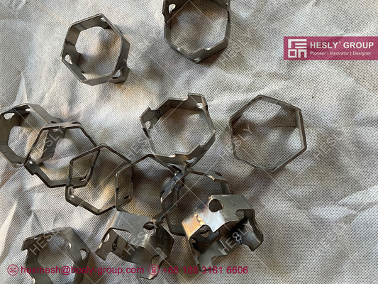 Refractory Hexcell Anchors for FCC Regenerator Cyclones, Stainless Steel 304H, 14gauge thickness, 50mm hexagonal supplier