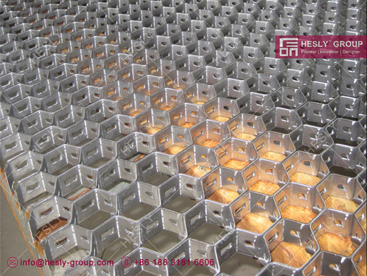 3/4&quot;x14ga Hex Mesh Refractory Linings | 410s hexsteel |China Hexmesh Steel Factory supplier