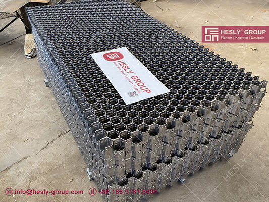 AISI310S 3/4" Depth Hexmetal refractory lining | 2.0mm Thickness | 36" X 120" supplier