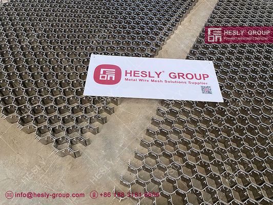 AISI310S 3/4" Depth Hexmetal refractory lining | 2.0mm Thickness | 36" X 120" supplier