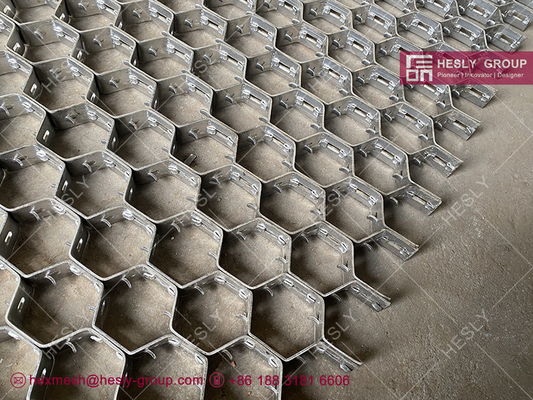 Hexsteel for Refractory Fan Housing Lining | 3/4