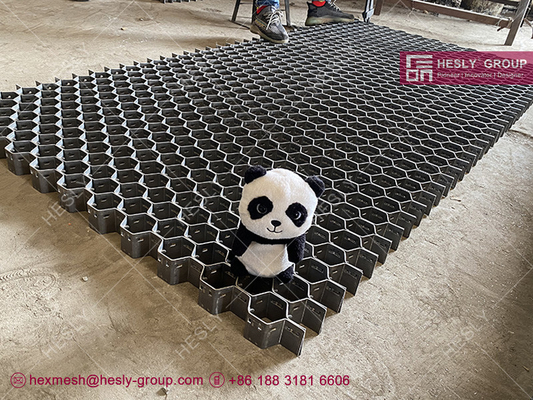 310S Stainless Steel  Hexmesh for Fans Housing Linings, 50mmX2.0mm strips, 50mm hexagonal hole, HESLY CHINA Supplier