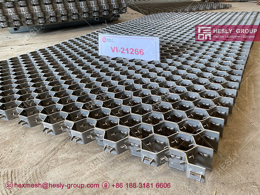 AISI316 Hex Metal lances type | 40mm Depth X2.0mmTHK | China Stainless Steel Hexmetal Factory