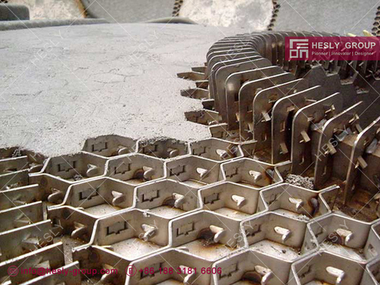 AISI309s | Hexsteel Mesh for metallurgival industry | Strip thickness 1.5mm| 19mm strip height | 46mm hole -HESLY group
